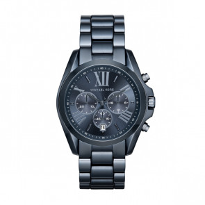 Watch strap Michael Kors MK6248 Leather Blue 20mm