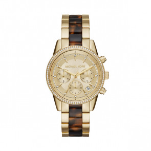 Watch strap Michael Kors MK6322 Steel Bi-color 18mm