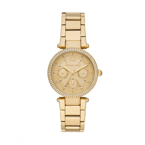 Watch strap Michael Kors MK6351 Steel Gold Toned