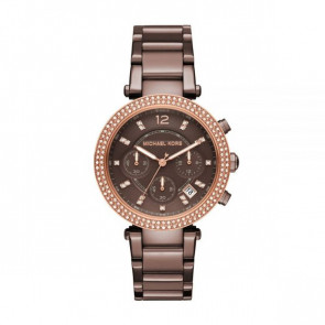 Watch strap Michael Kors MK6378 Steel Brown 20mm