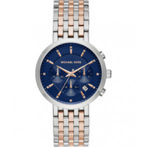 Watch strap Michael Kors MK6384 Steel Bi-color 24mm