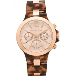 Watch strap Michael Kors MK6387 Plastic Bi-color 20mm