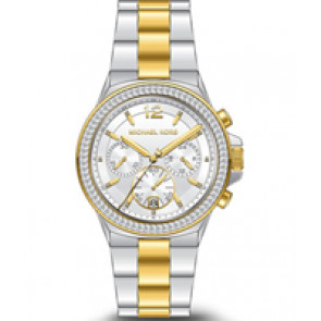 Watch strap Michael Kors MK6391 Steel Bi-color 20mm