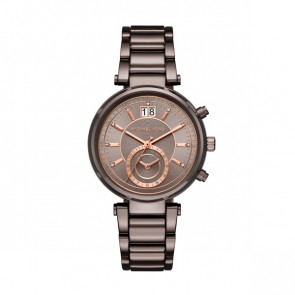 Watch strap Michael Kors MK6393 Steel Brown 20mm