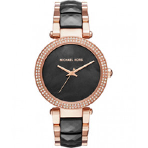 Watch strap Michael Kors MK6414 Steel Bi-color 20mm