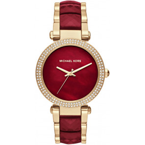 Watch strap Michael Kors MK6427 Steel Red 20mm