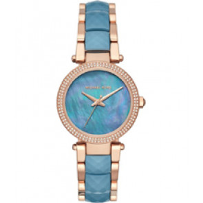 Watch strap Michael Kors MK6491 Steel Bi-color 16mm