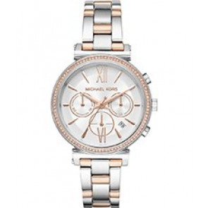 Watch strap Michael Kors MK6558 Stainless steel Multicolor 16mm