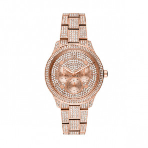 Watch strap Michael Kors MK6628 Steel Rosé 18mm