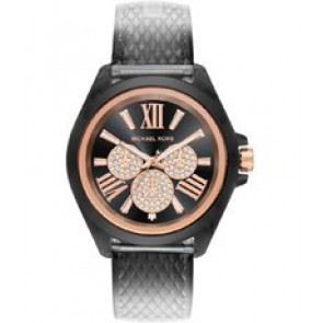 Watch strap Michael Kors MK6685 Plastic Black 20mm