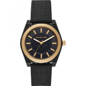 Watch strap Michael Kors MK6703 Silicone Black 20mm