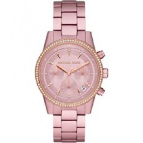 Watch strap Michael Kors MK6753 Stainless steel Pink 18mm