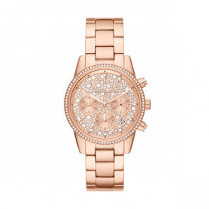 Watch strap Michael Kors MK7302 Stainless steel Rosé