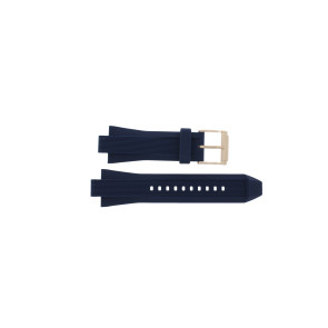 Watch strap Michael Kors MK8295 / Dylan Rubber Blue 13mm