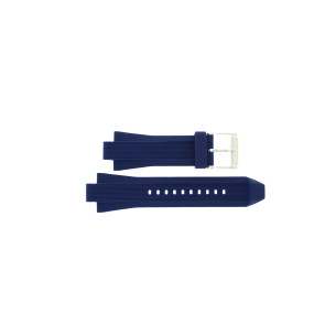 Watch strap Michael Kors MK8303 Rubber Blue 13mm