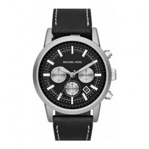 Watch strap Michael Kors MK8310 Leather Black 21mm