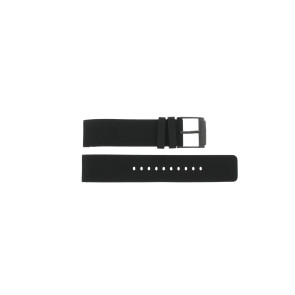 Watch strap Michael Kors MK8317 Silicone Black 22mm