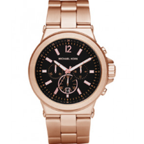 Watch strap Michael Kors MK8324 Steel Rosé 28mm