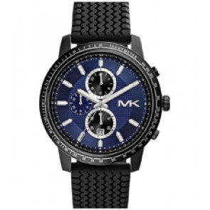Watch strap Michael Kors MK8364 Silicone Black 22mm