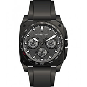 Watch strap Michael Kors MK8390 Silicone Black 26mm