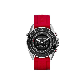 Watch strap Michael Kors MK8402 Silicone Red 24mm