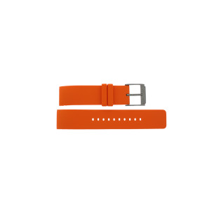 Watch strap Michael Kors MK8411 Silicone Orange 22mm