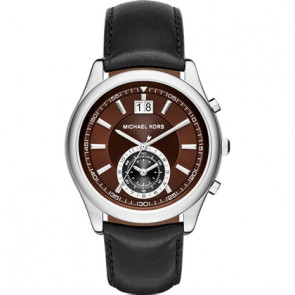 Watch strap Michael Kors MK8415 Leather Black 22mm