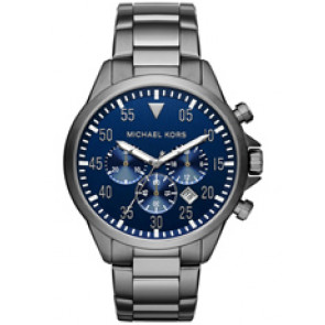 Watch strap Michael Kors MK8443 Steel Beige 22mm