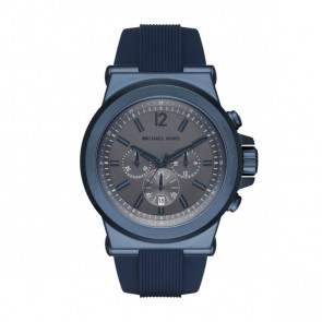 Watch strap Michael Kors MK8493 Rubber Blue