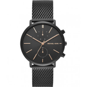 Watch strap Michael Kors MK8504 Steel Black 20mm