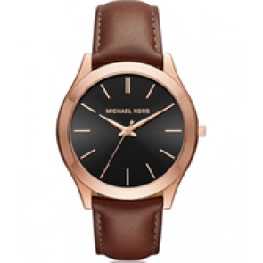 Watch strap Michael Kors MK8509 Leather Brown 22mm