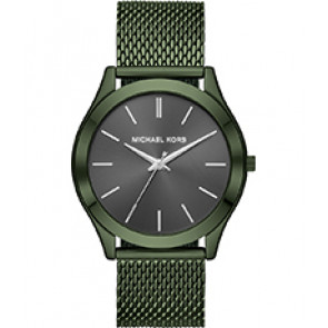 Watch strap Michael Kors MK8608 Steel Green 22mm