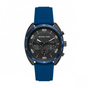 Watch strap Michael Kors MK8612 Silicone Blue 22mm