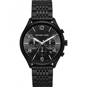 Watch strap Michael Kors MK8640 Steel Black 20mm
