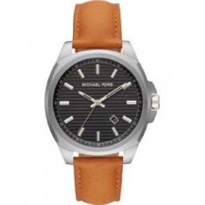 Watch strap Michael Kors MK8659 Leather Brown 20mm