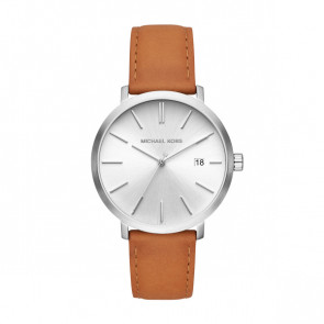 Watch strap Michael Kors MK8673 Leather Brown 20mm