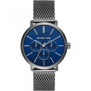 Watch strap Michael Kors MK8678 Steel Anthracite grey 20mm