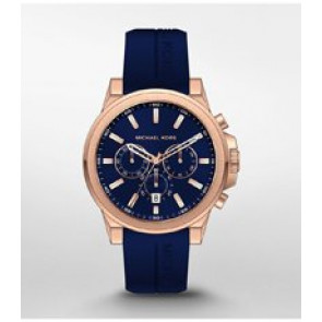 Watch strap Michael Kors MK8698 Silicone Blue 20mm