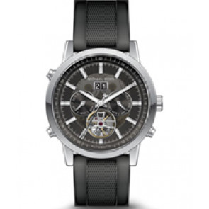 Watch strap Michael Kors MK9028 Silicone Black 24mm