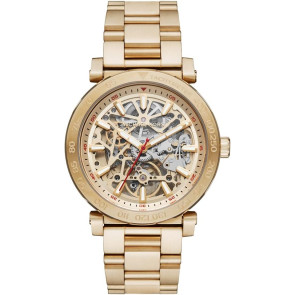 Watch strap Michael Kors MK9035 Steel Gold toned 22mm