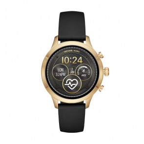 Watch strap MKT5053 Silicone Black 18mm