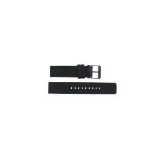Watch strap Michael Kors MKT5072 Silicone Black 20mm