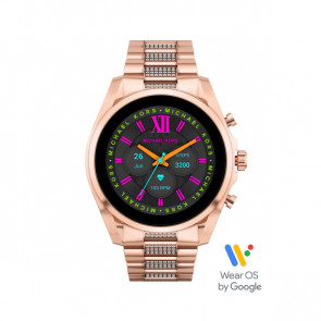 Watch strap Michael Kors MKT5135 Steel Rosé 22mm