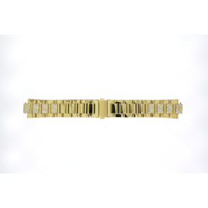 Watch strap Smartwatch Michael Kors MKT5146 / DW13M2 Steel Gold toned 22mm