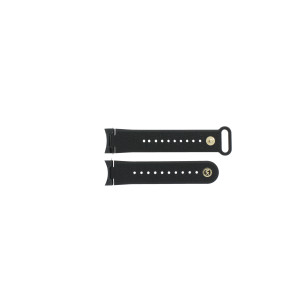Watch strap Smartwatch Michael Kors MKT5151 Rubber Black 22mm