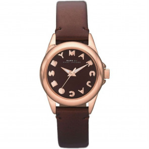 Watch strap Marc by Marc Jacobs MBM1196 Leather Brown 14mm
