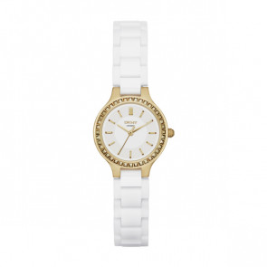DKNY watch strap NY2250 Ceramics White