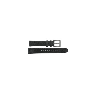 Watch strap DKNY NY2373 Leather Black