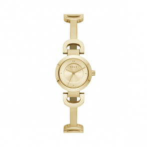 Watch strap DKNY NY2750 Steel Gold Toned 5mm