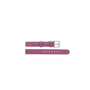 Watch strap DKNY NY3436 Leather Pink 14mm